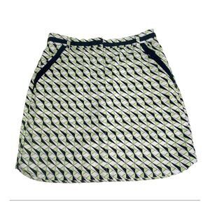 N'VO Sport Emilie Skort Size 2 Women's Pockets Ribbon Trim Shorts Golf Tennis
